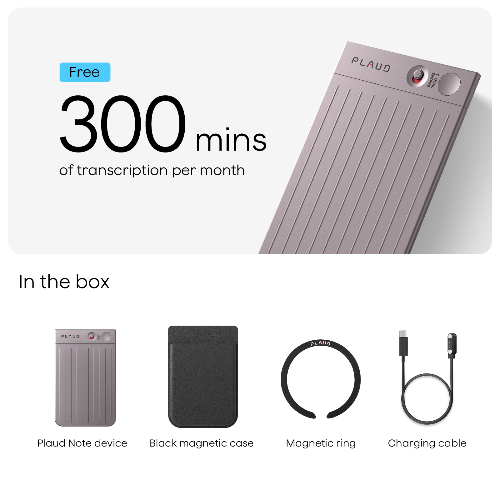 PLAUD NOTE | 3-pack