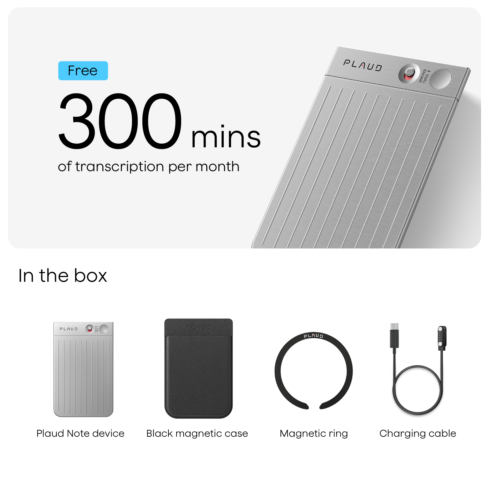 PLAUD NOTE | 3-pack