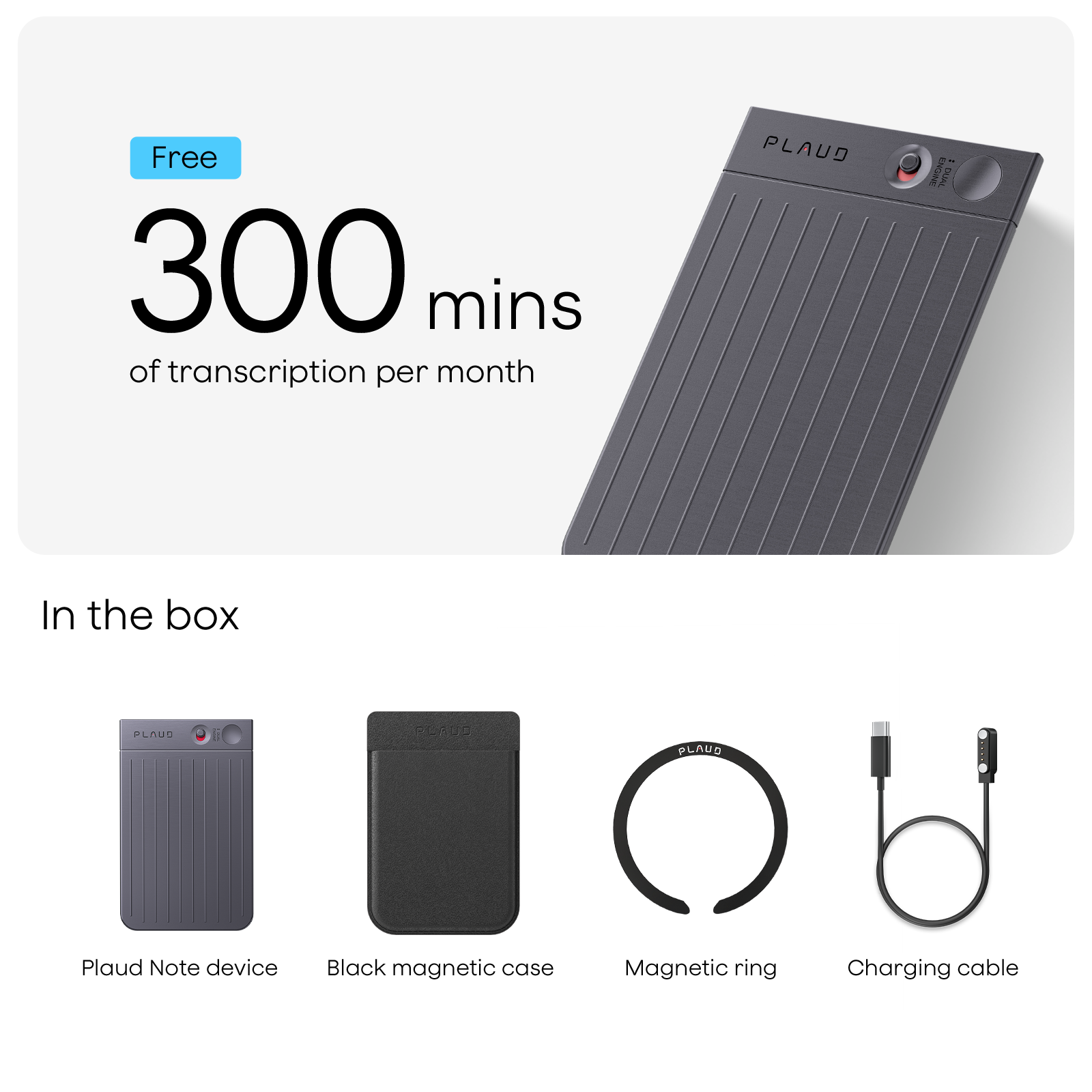 PLAUD NOTE | 3-pack