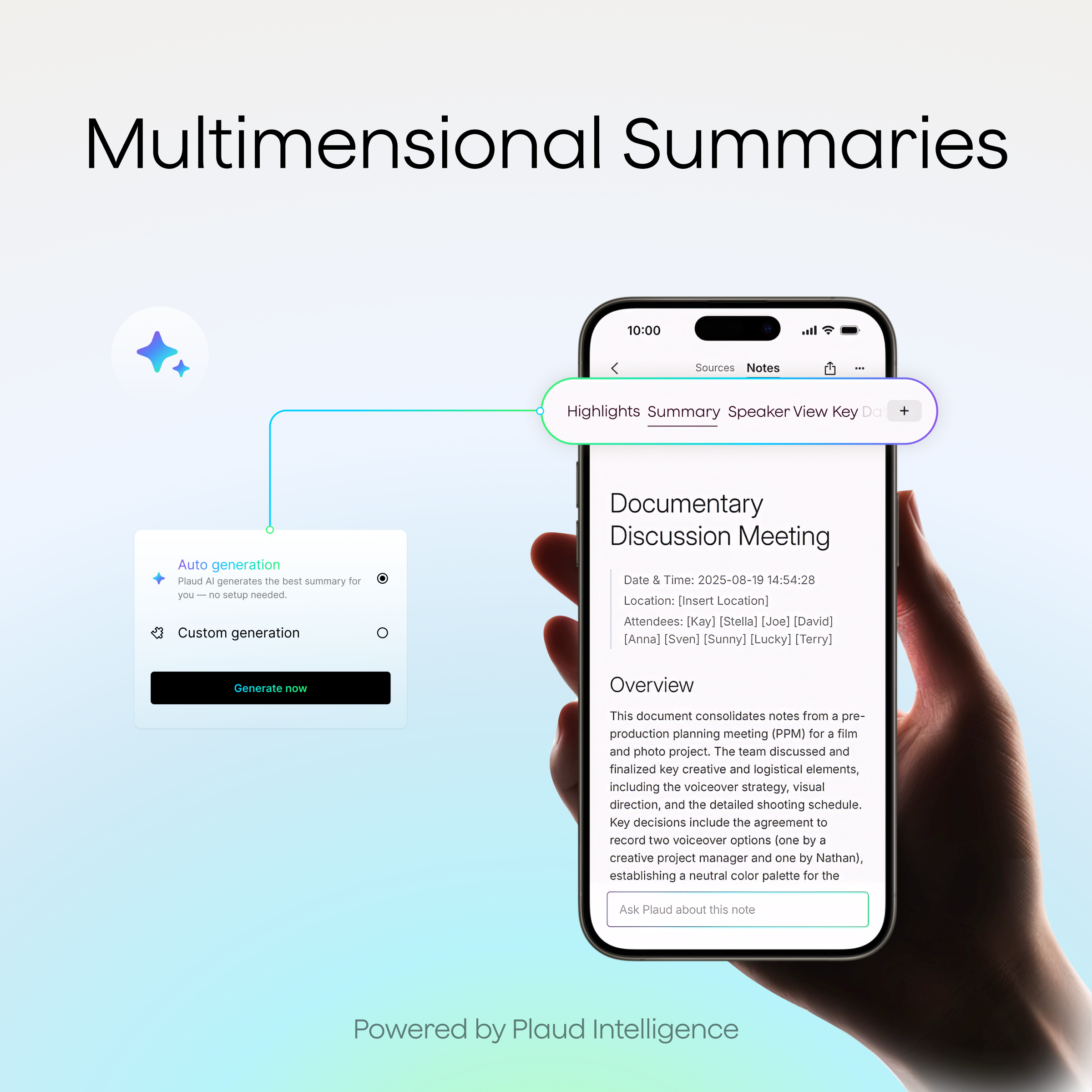 Plaud AI Jaarlijks Onbeperkt Plan | 2-pack