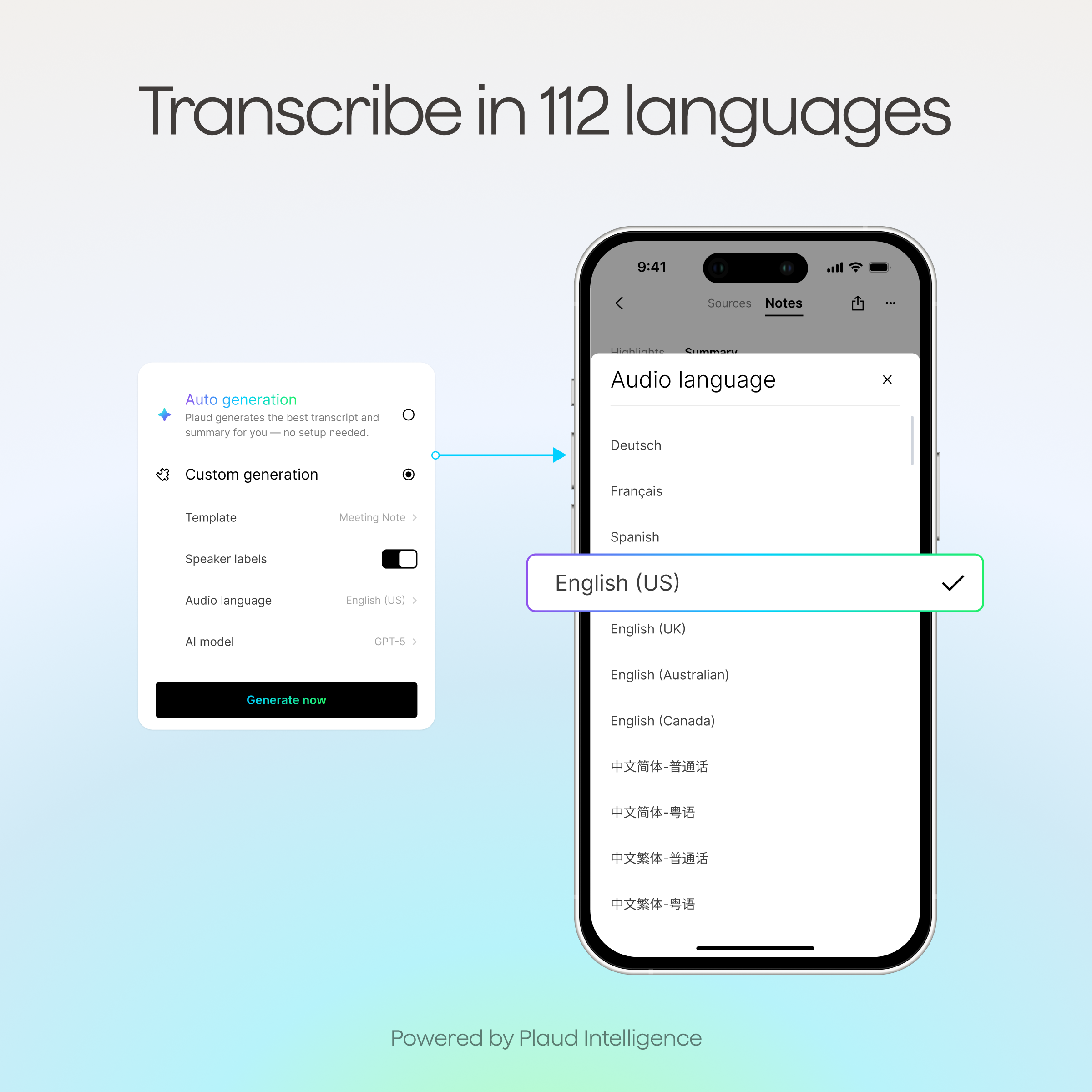 Plaud AI Jaarlijks Onbeperkt Plan | 2-pack