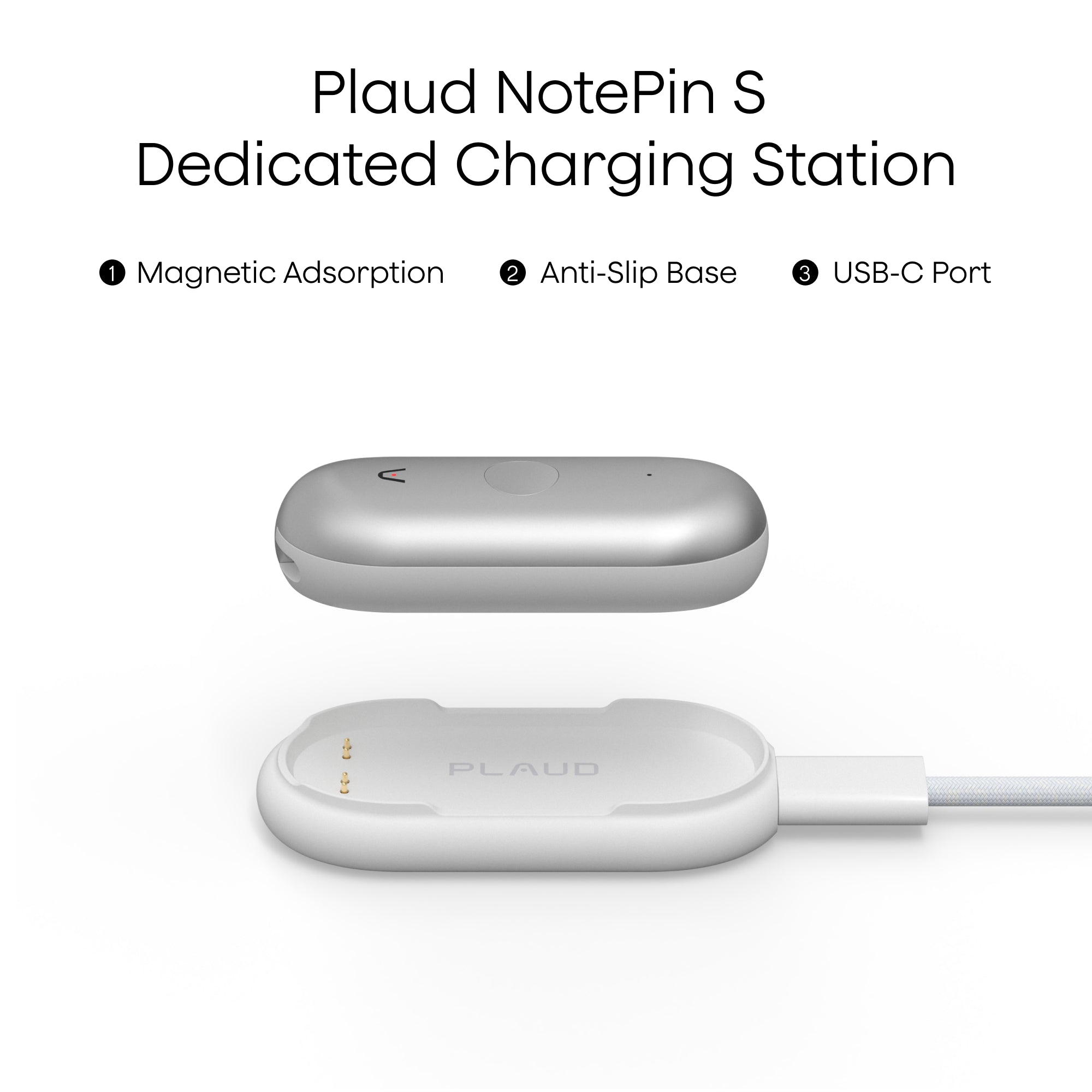 Plaud NotePin & Plaud NotePin S oplaadset