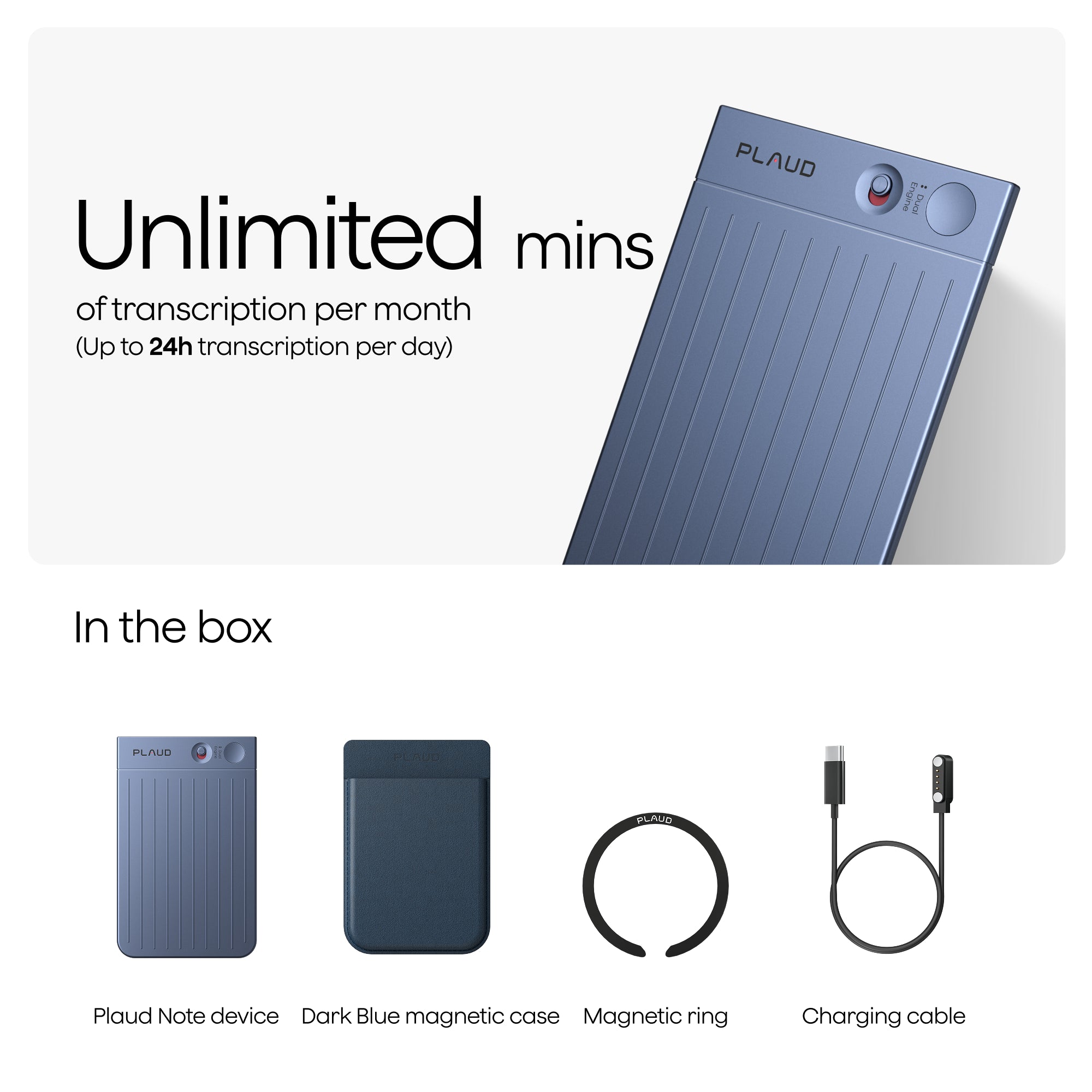 Plaud Note & AI Annual Unlimited Plan