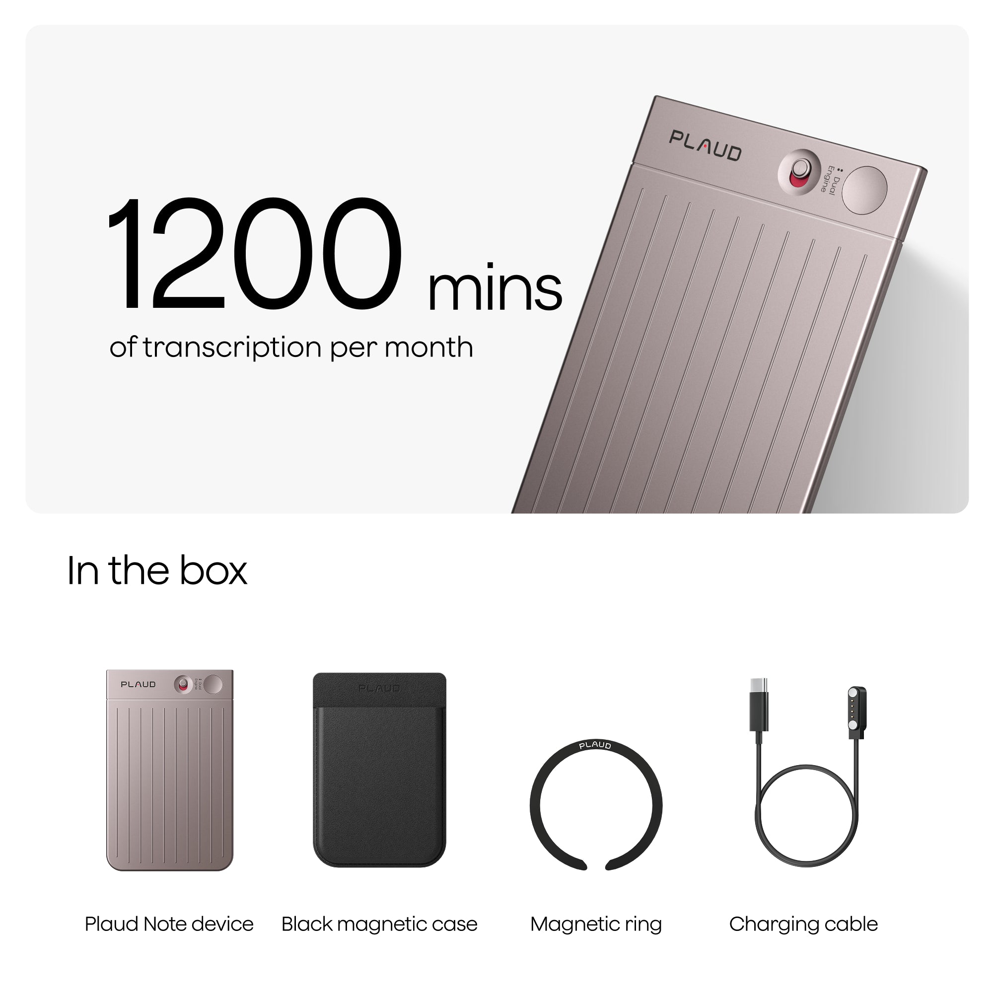 Plaud Note & AI Annual Pro Plan