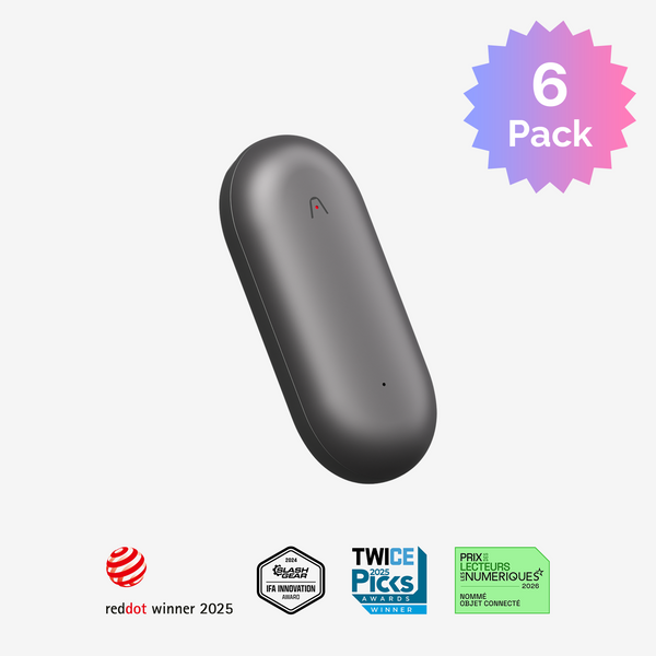 Gravador de Voz PLAUD NotePin AI | Pacote com 6

