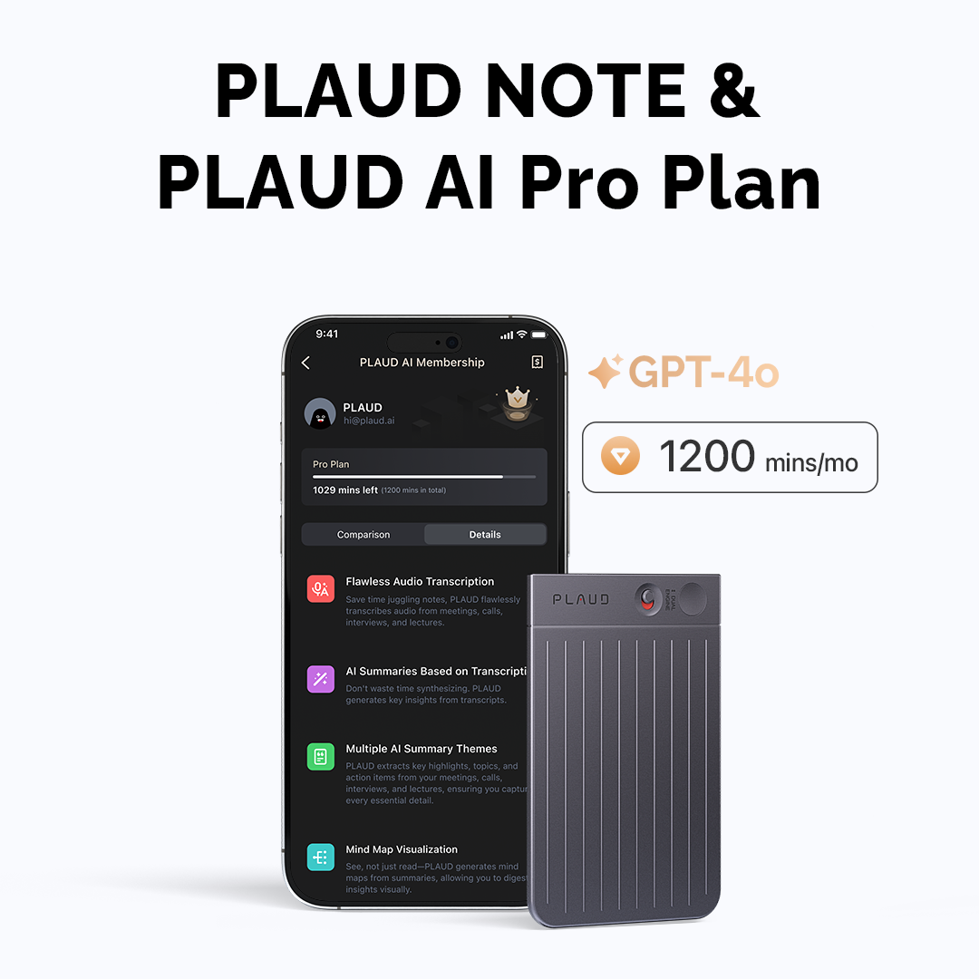 PLAUD NOTE Elite Bundle（Save 10 euros）