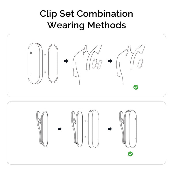 PLAUD NotePin Clip & Magnetic Pin
