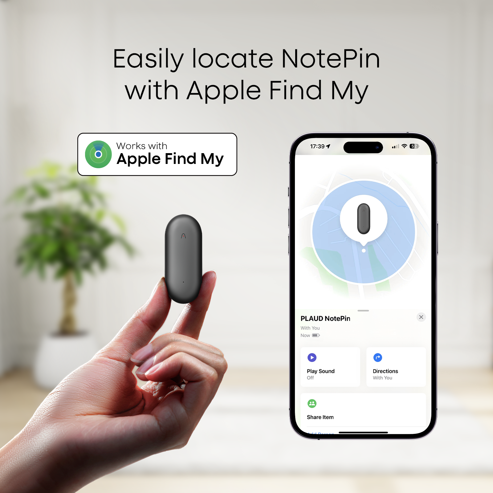 Plaud NotePin &amp; AI Jaarlijks Pro Plan