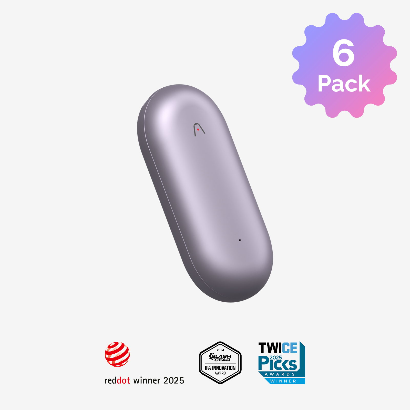 PLAUD NotePin AI Voice Recorder | 6-Pack