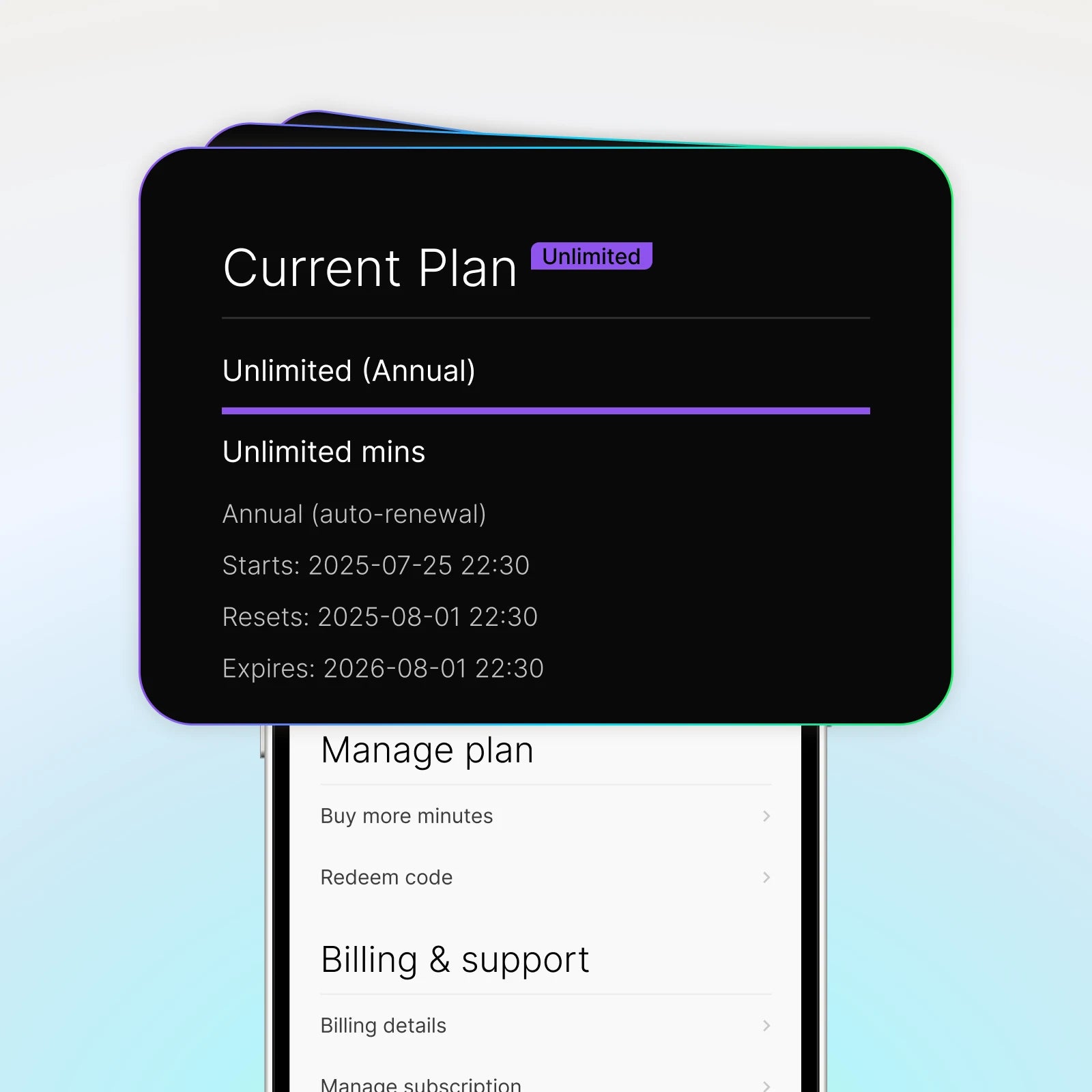 Plaud Intelligence Annual Unlimited Plan