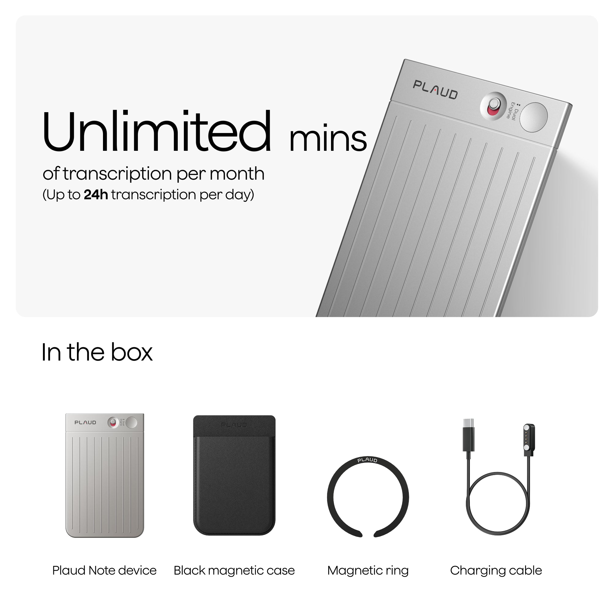 Plaud Note & AI Annual Unlimited Plan