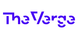 The Verge logo in purple text.